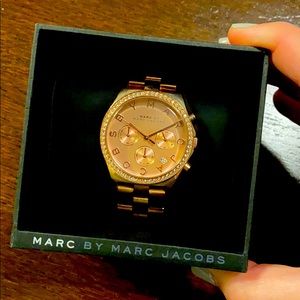 Marc by Marc Jacobs Watch. Rose gold.